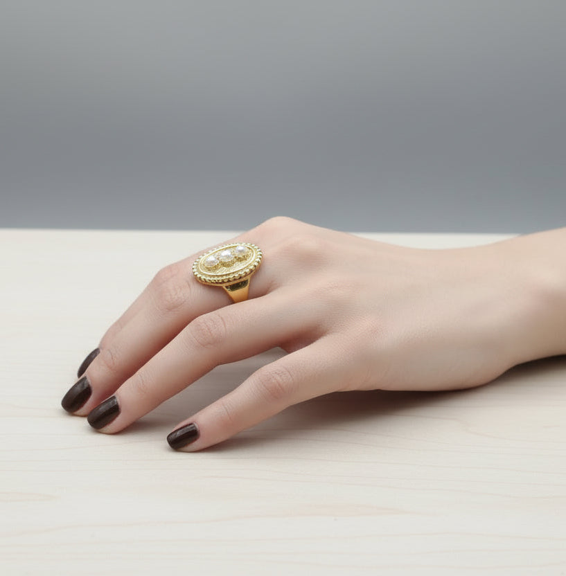 Bague trilogia peal