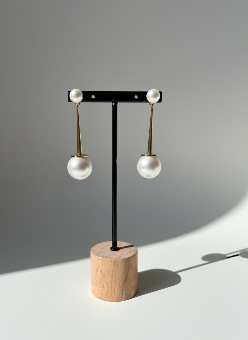 Boucles d’oreilles Perles de minuit