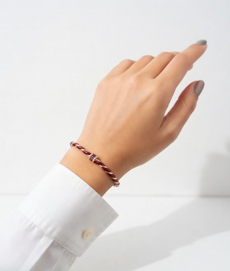 Bracelet entrelace