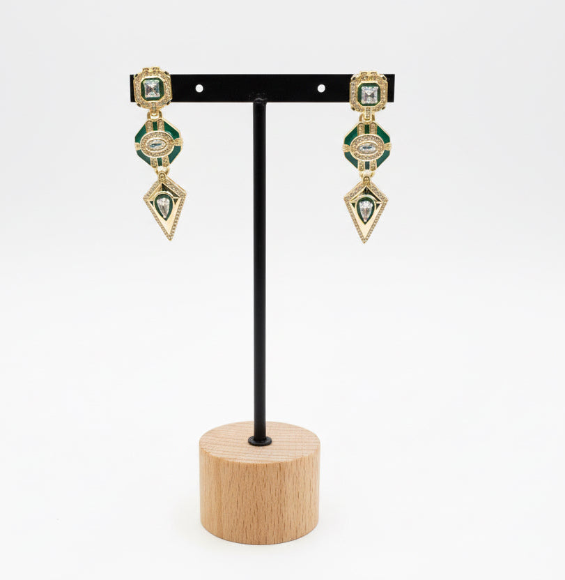 Boucles d’oreilles arabesque