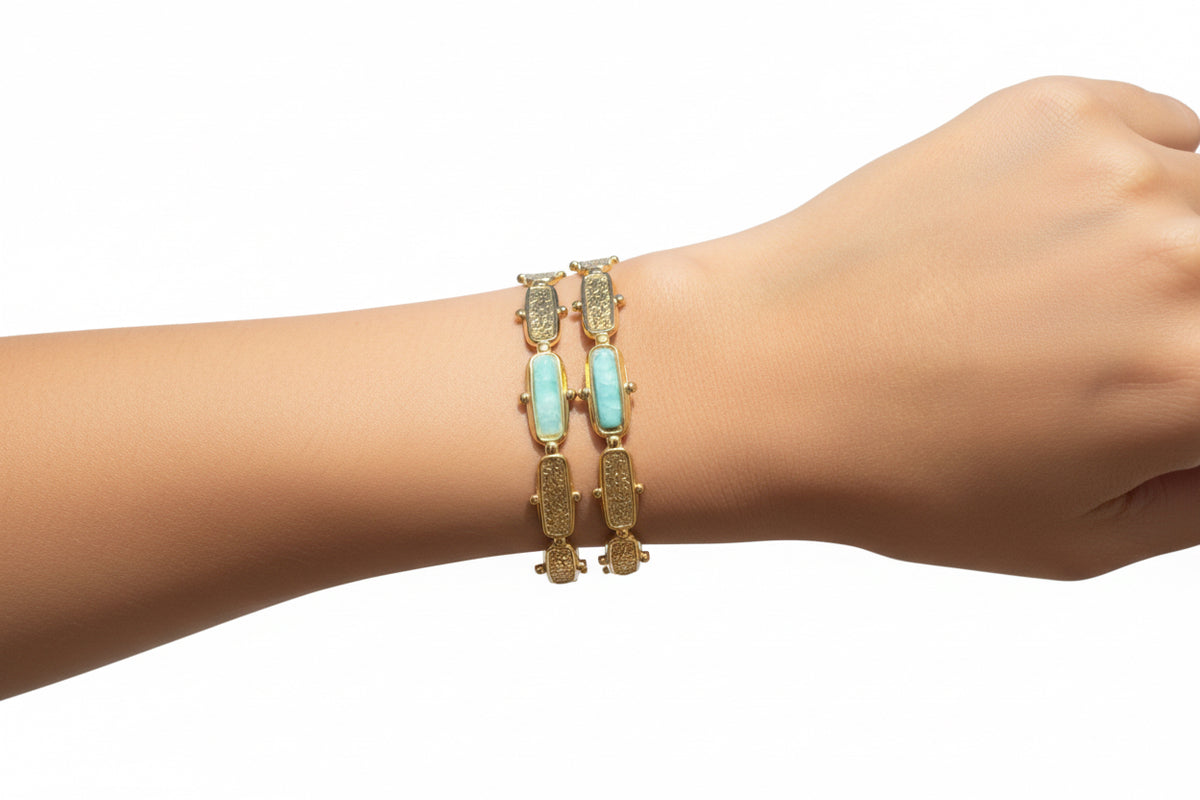 Jonc turquoise