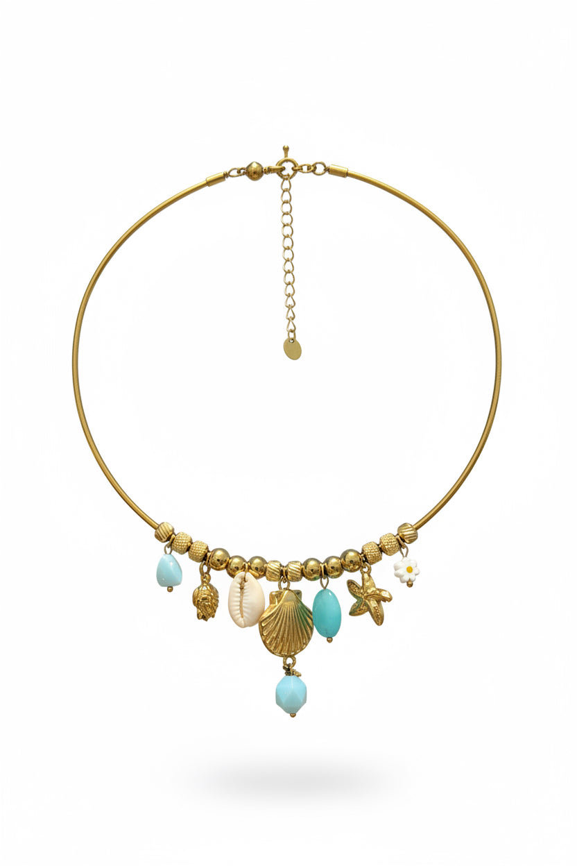 Collier ocean charms