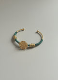 Bracelet soleil émeraude
